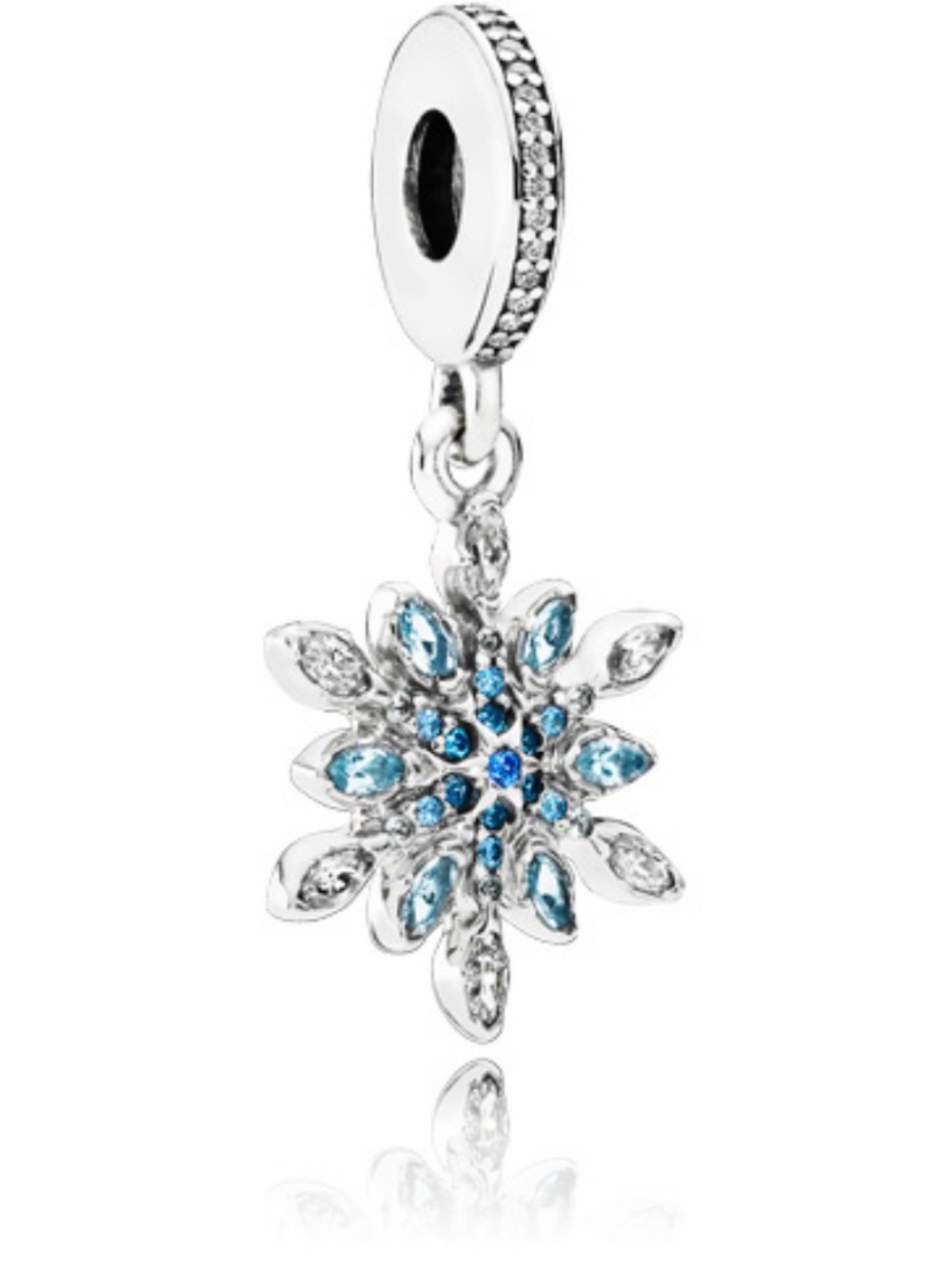 Pandora Sparkling Snowflake Dangle Charm